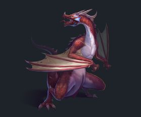 游戲原畫概念角色設計 龍