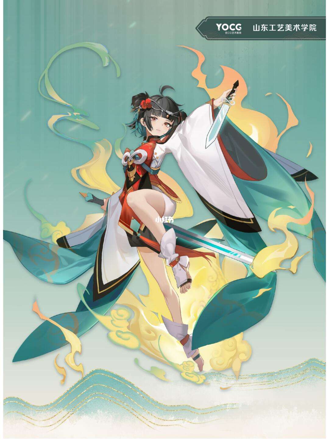 學員作品角色原畫設計立繪階段作品