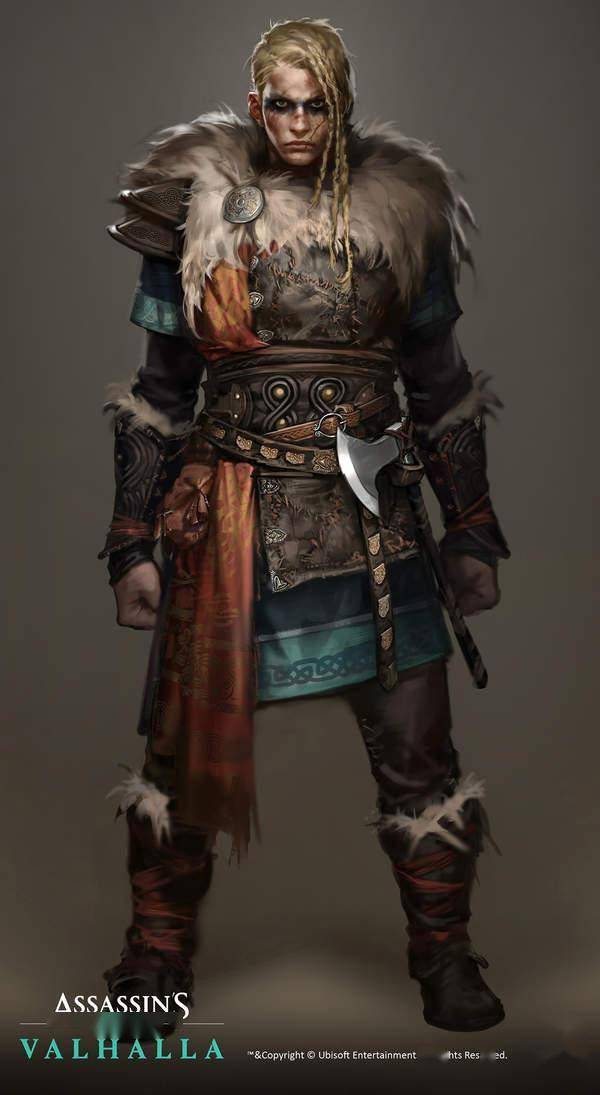 ac 英靈殿 海量概念原畫 設計稿 一覽中世紀美景