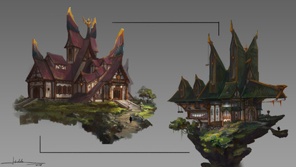 雙截棍的藝術呈現 概念設定與插畫探索（一）