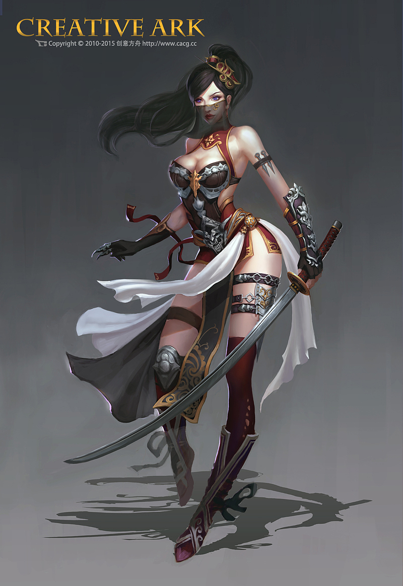 原畫設計班學生作品8 創意與技藝的融合